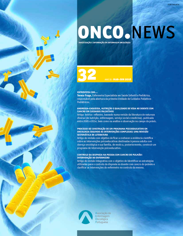 					Ver N.º 32 (2016): Revista Onco.News
				